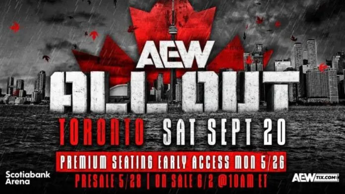 AEW All Out Toronto AEW All Out Toronto
