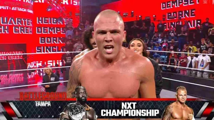 Miles Bornes es el retador de Oba Femi en NXT Battleground Miles Bornes es el retador de Oba Femi en NXT Battleground