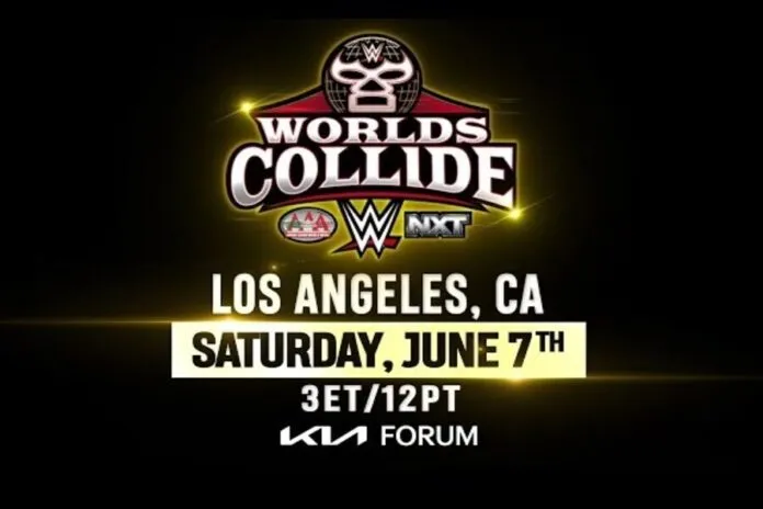 WWE AAA WORLDS COLLIDE wwe aaa WORLDS COLLIDE