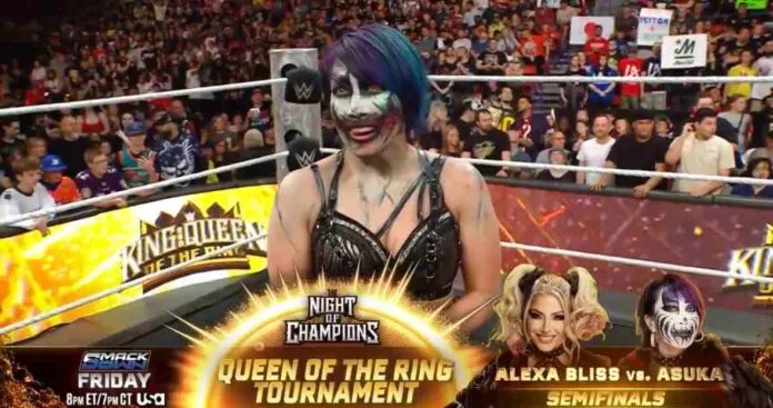 Asuka avanza a la semifinal del torneo WWE Queen of the Ring