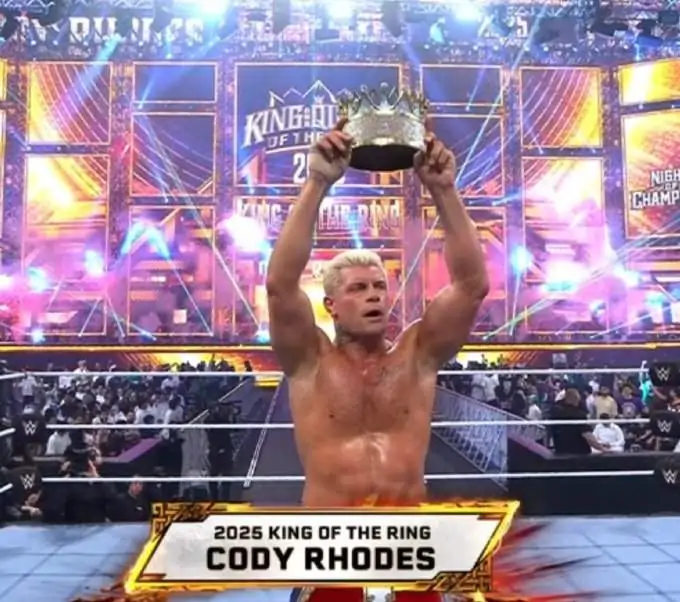 Cody Rhodes king of the ring
