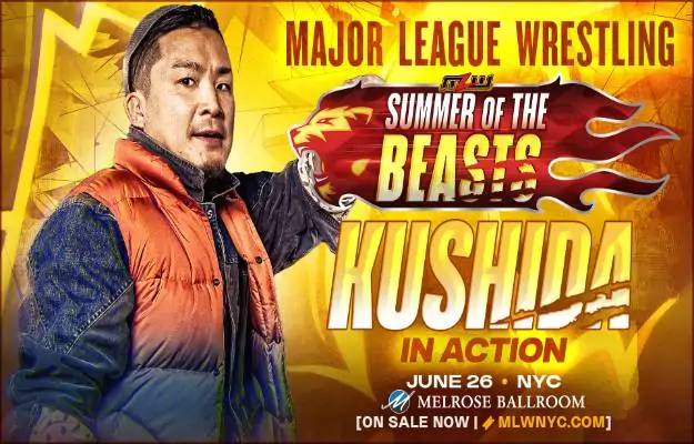 KUSHIDA MLW Summer Of The Beasts KUSHIDA MLW Summer Of The Beasts