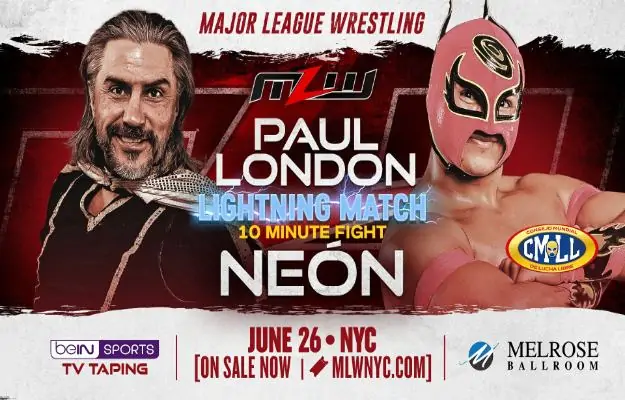 Paul London vs Neon Paul London Vs Neon