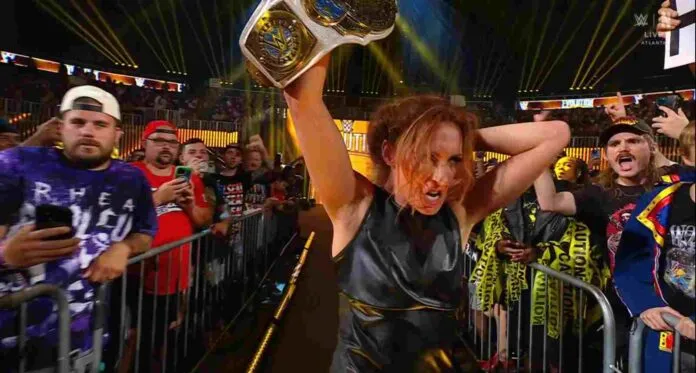 Becky Lynch retiene el título intercontinental en WWE Evolution