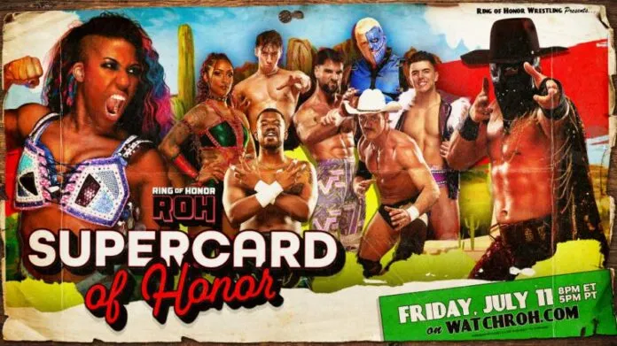Cartelera ROH Supercard of Honor