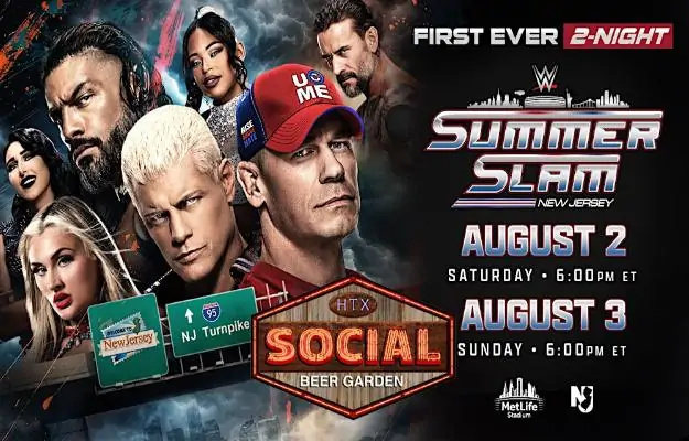 WWE SummerSlam Cartelera WWE SummerSlam 2025