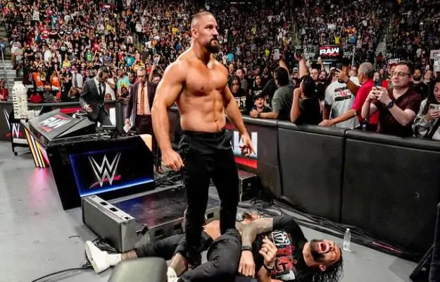 Bron Breakker Roman Reigns WWE RAW