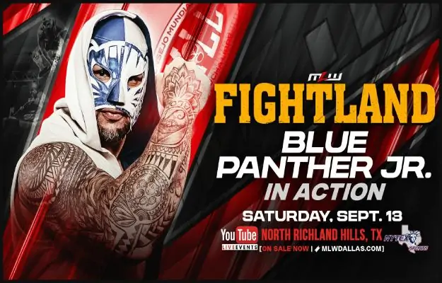 Blue Panther Jr MLW Fightland Blue Panther Jr MLW Fightland