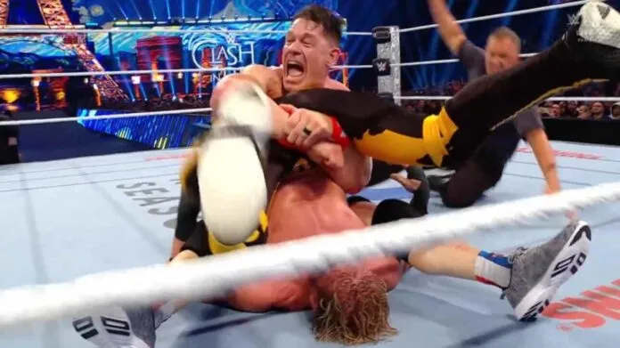 John Cena derrota a Logan Paul en WWE Clash in Paris John Cena derrota a Logan Paul en WWE Clash in Paris