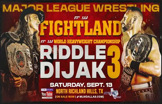 Riddle vs Dijak MLW Fightland Riddle Vs Dijak MLW Fightland