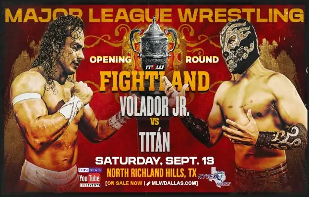 Volador Jr vs Titan MLW Fightland Volador Jr Vs Titan MLW Fightland