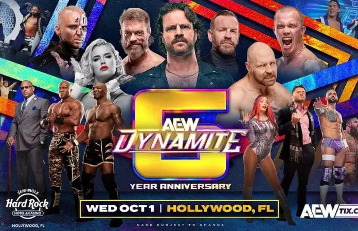 AEW Dynamite 6 aniversario