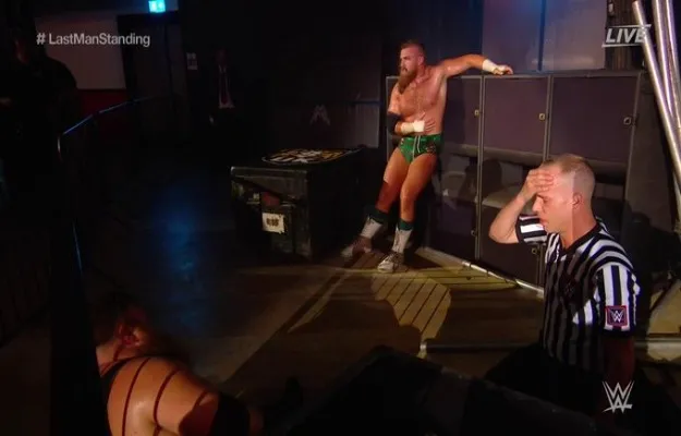 Joe Coffey derrotó a Dave Mastiff en NXT UK Takeover Cardiff Joe Coffey derrotó a Dave Mastiff en NXT UK Takeover Cardiff