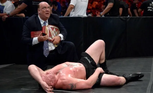 WWE noticias Brock Lesnar sale de Greatest Royal Rumble como campeón Universal