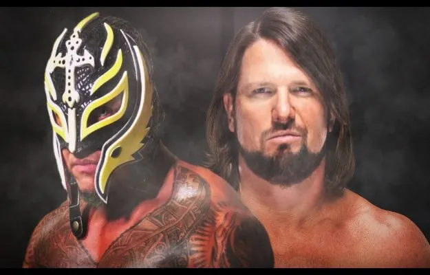 AJ Styles Rey Mysterio