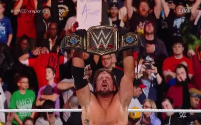 AJ Styles WWE Champion Clash of Champions