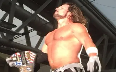 AJ Styles ayer en el show de Wildwood AJ Styles en el show de Wildwood