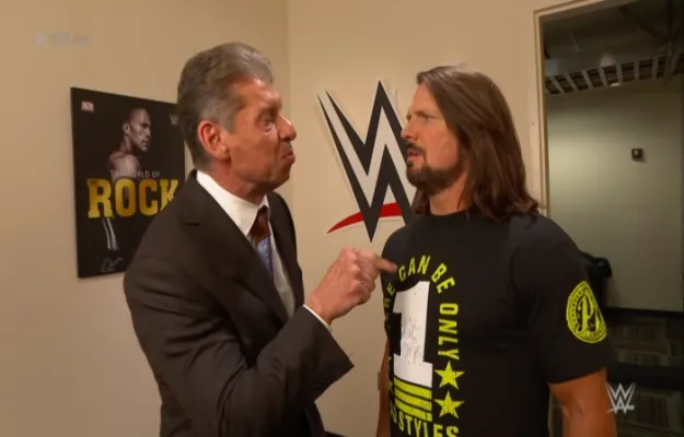 AJ Styles explica su interacción con Vince McMahon en WWE AJ Styles explica su interacción con Vince McMahon en WWE