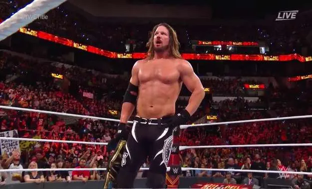 AJ Styles AJ Styles alcanza un gran hito como WWE Champion
