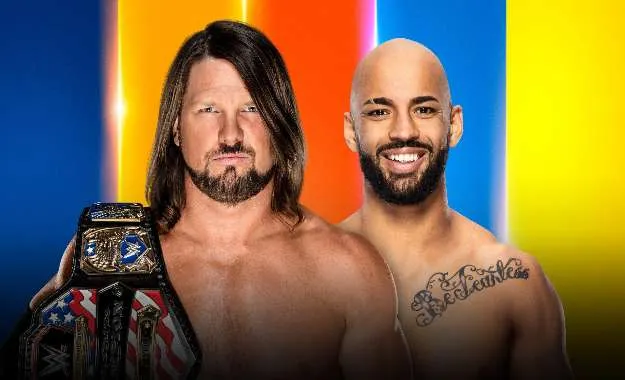 AJ Styles vs Ricochet por el campeonato de los Estados Unidos en WWE SummerSlam AJ Styles vs Ricochet por el campeonato de los Estados Unidos en WWE SummerSlam