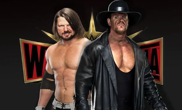 AJ Styles vs The Undertaker en Wrestlemania 35 AJ Styles vs The Undertaker en Wrestlemania 35