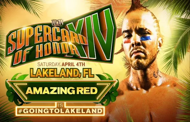 Amazing Red ROH Amazing Red ROH