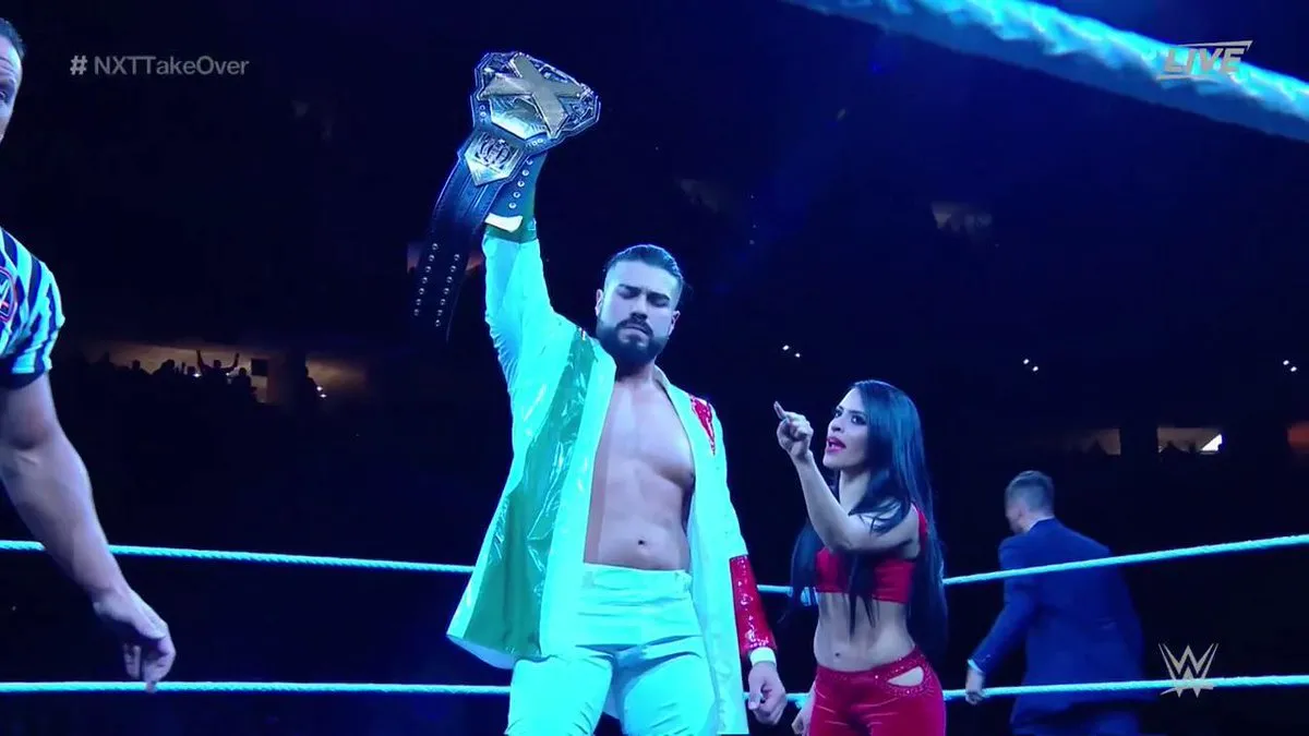 Andrade Cien Almas NXT Takeover 