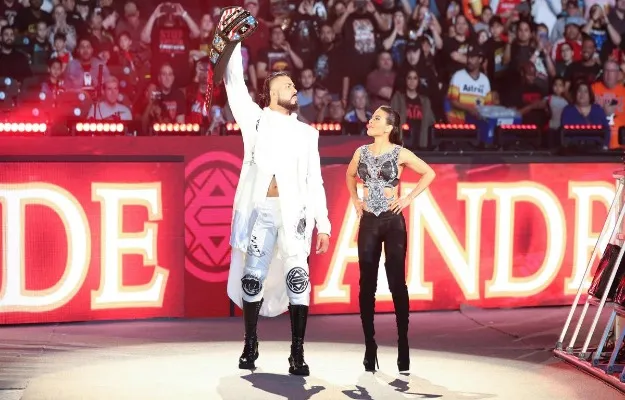 Andrade Supendido WWE