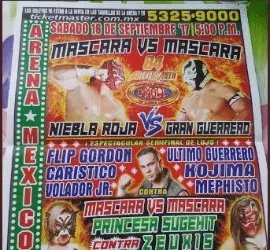 Aniversario84CMLL Cartel Aniversario 84 CMLL