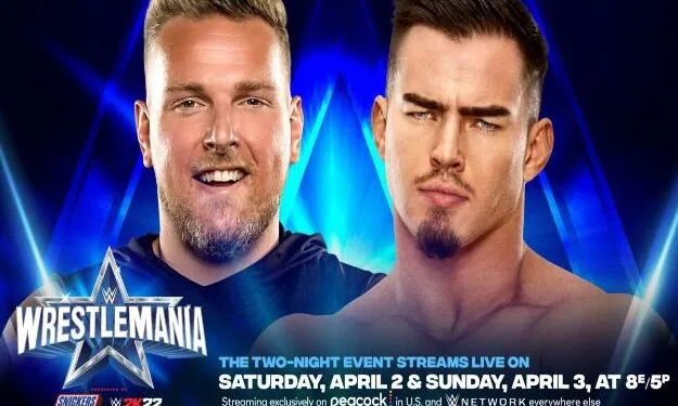 Austin Theory vs Pat McAfee Austin Theory vs Pat McAfee