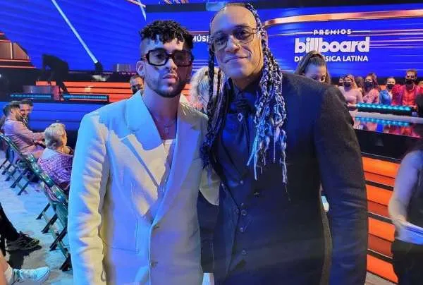 Bad Bunny se reencontró con Damian Priest en los Billboard Music Awards 2021 Bad Bunny se reencontró con Damian Priest en los Billboard Music Awards 2021