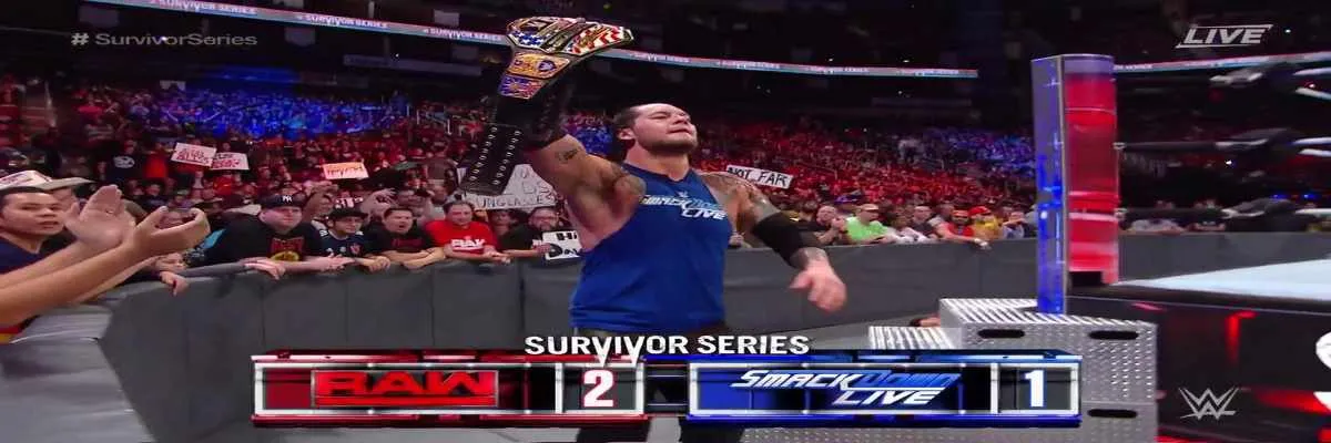 Baron Corbin Survivor Series 2017 Baron Corbin WWE Survivor Series 2017