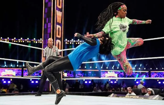 Bayley vs. Naomi WWE Super ShowDown Bayley vs. Naomi WWE Super ShowDown