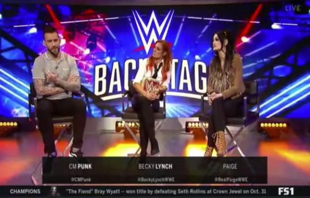 Becky Lynch WWE Backstage
