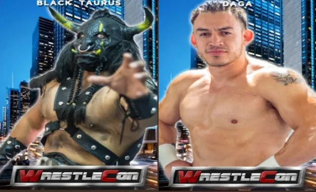 Black Taurus y Daga en WrestleCon 2019 Black Taurus y Daga en WrestleCon 2019