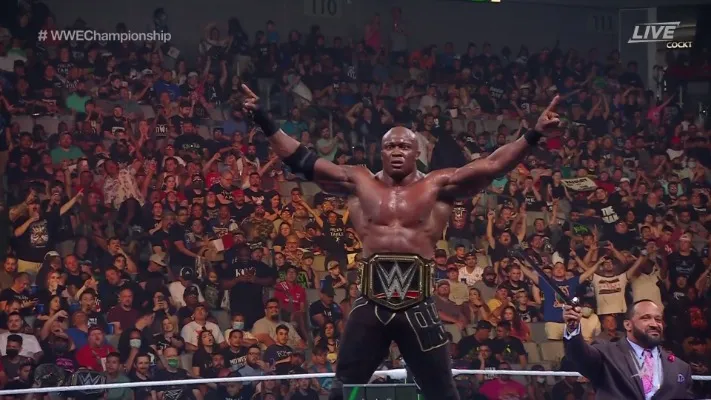 Bobby Lashley retiene el campoenato de WWE en Money in the Bank 2021 (1) Bobby Lashley retiene el campoenato de WWE en Money in the Bank 2021 (1)