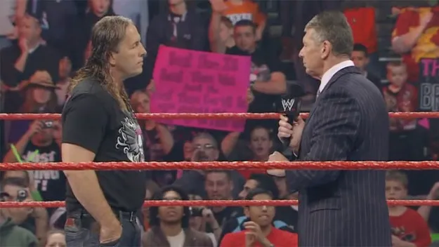 Bret Hart veía a Vince McMahon como el 