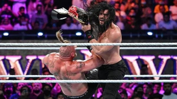 Brock Lesnar amenaza a Roman Reigns con dejarlo inconsciente