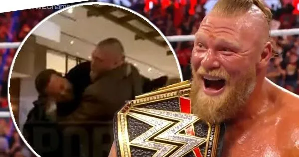 Brock Lesnar ataca a WeeMan de Jackass en un restaurante Brock Lesnar ataca a WeeMan de Jackass en un restaurante