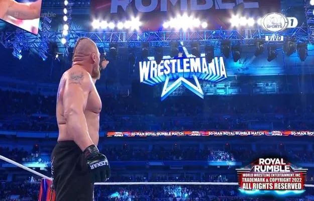 Brock Lesnar conquista el Royal Rumble 2022