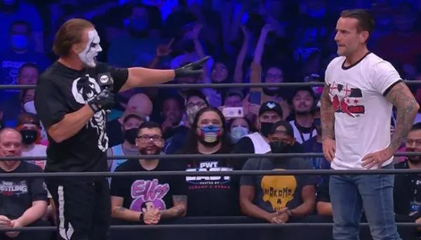 CM Punk quiere luchar con Sting en AEW CM Punk quiere luchar con Sting en AEW