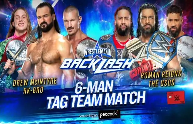 Cambio en WrestleMania Backlash Cambio en WrestleMania Backlash