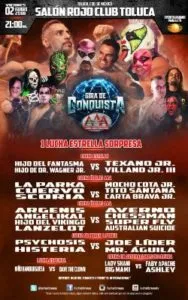 Cartel Gira de Conquista AAA en Toluca