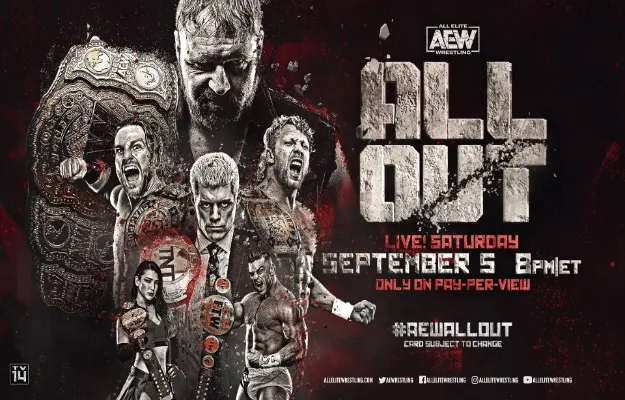 Cartelera AEW All Out Como ver AEW All Out