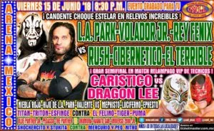 Cartelera CMLL 15 De Junio 2018