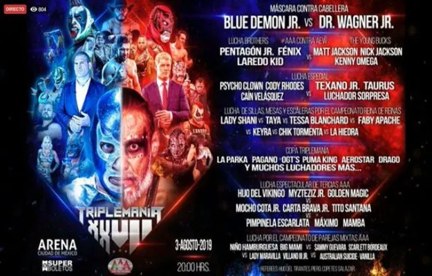 Cartelera Triplemania XXVII