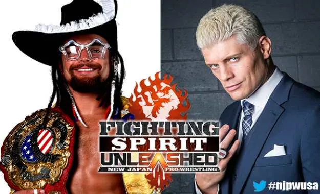 Cartelera completa de NJPW Fighting Spirit Unleashed
