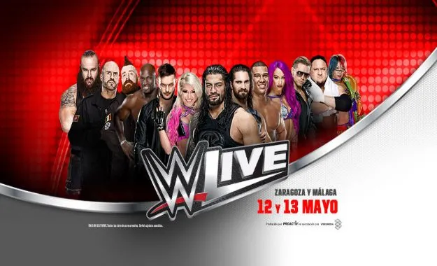 Carteleras actualizadas de los Shows en Málaga y Zaragoza en Mayo