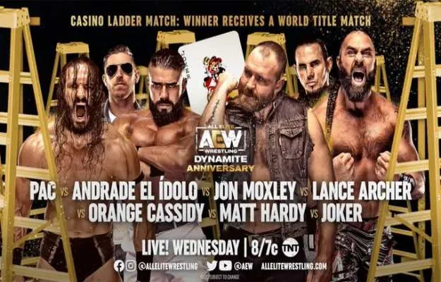 Casino Ladder Match AEW Casino Ladder Match AEW