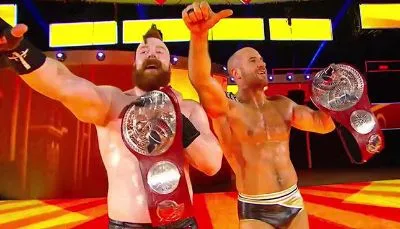 Cesaro Sheamus campeones Manchester Cesaro Sheamus Campeones Manchester